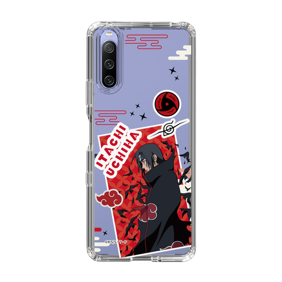 スリムプロテクションケース［ NARUTO -ナルト- 疾風伝 - ステッカー - うちはイタチ ］