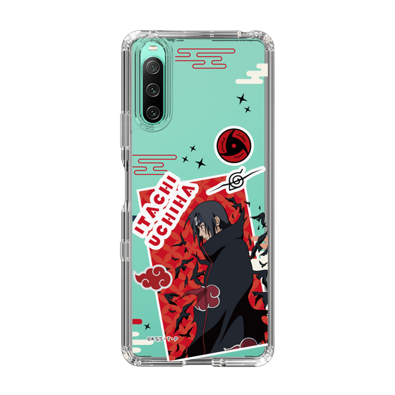 スリムプロテクションケース［ NARUTO -ナルト- 疾風伝 - ステッカー - うちはイタチ ］