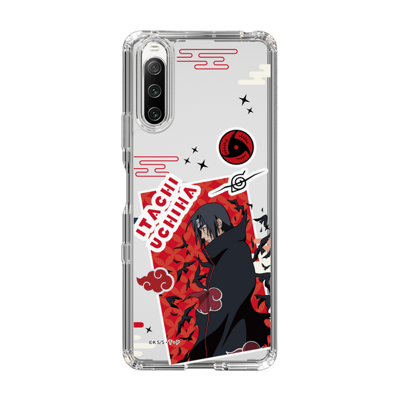 スリムプロテクションケース［ NARUTO -ナルト- 疾風伝 - ステッカー - うちはイタチ ］