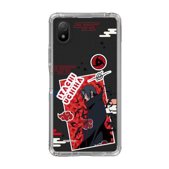 スリムプロテクションケース［ NARUTO -ナルト- 疾風伝 - ステッカー - うちはイタチ ］