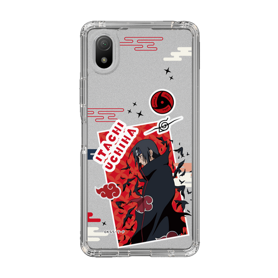 スリムプロテクションケース［ NARUTO -ナルト- 疾風伝 - ステッカー - うちはイタチ ］