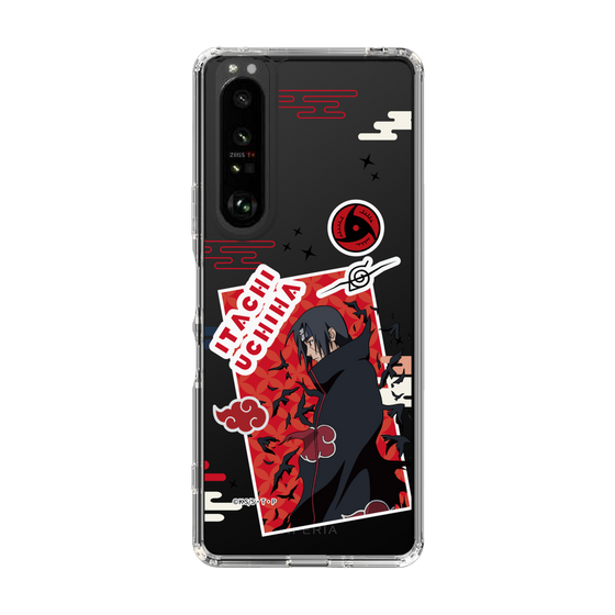 スリムプロテクションケース［ NARUTO -ナルト- 疾風伝 - ステッカー - うちはイタチ ］