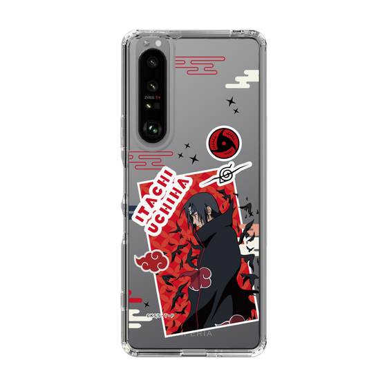 スリムプロテクションケース［ NARUTO -ナルト- 疾風伝 - ステッカー - うちはイタチ ］