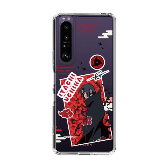 スリムプロテクションケース［ NARUTO -ナルト- 疾風伝 - ステッカー - うちはイタチ ］