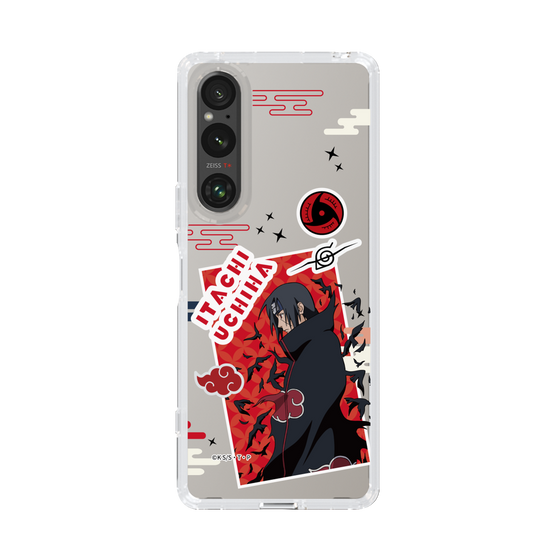 スリムプロテクションケース［ NARUTO -ナルト- 疾風伝 - ステッカー - うちはイタチ ］