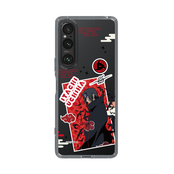 スリムプロテクションケース［ NARUTO -ナルト- 疾風伝 - ステッカー - うちはイタチ ］