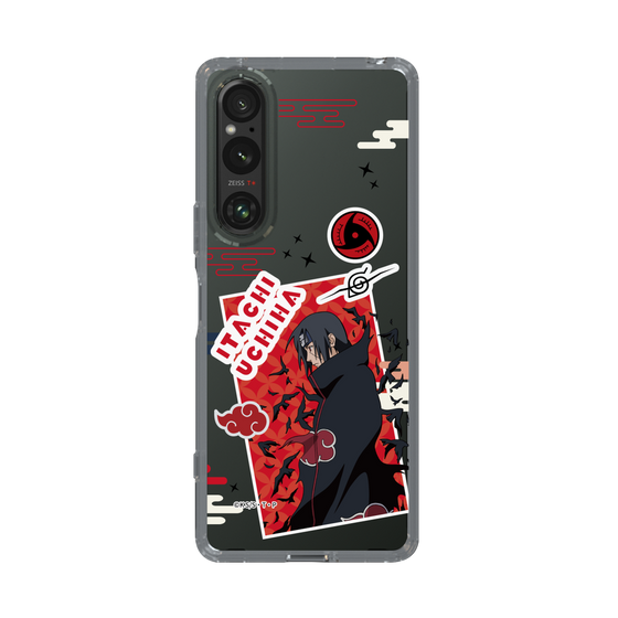 スリムプロテクションケース［ NARUTO -ナルト- 疾風伝 - ステッカー - うちはイタチ ］