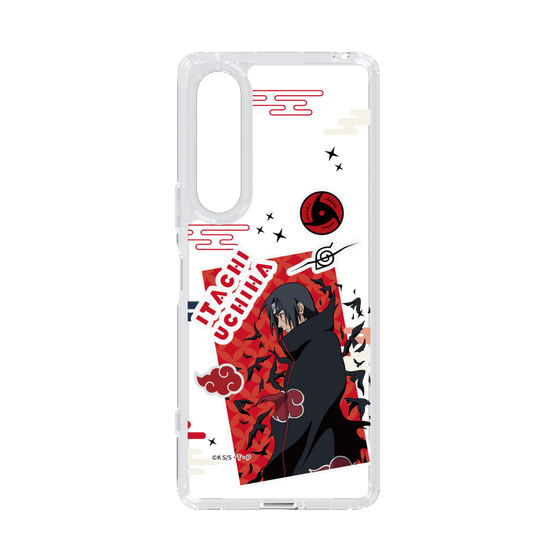 スリムプロテクションケース［ NARUTO -ナルト- 疾風伝 - ステッカー - うちはイタチ ］