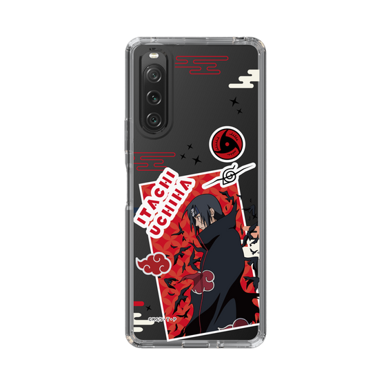 スリムプロテクションケース［ NARUTO -ナルト- 疾風伝 - ステッカー - うちはイタチ ］