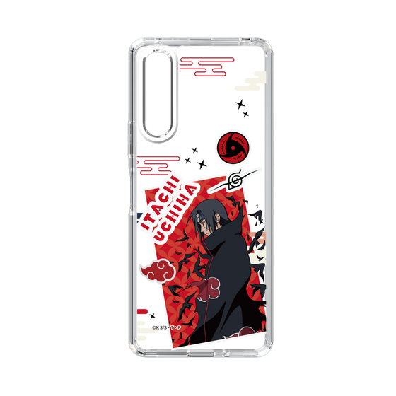 スリムプロテクションケース［ NARUTO -ナルト- 疾風伝 - ステッカー - うちはイタチ ］