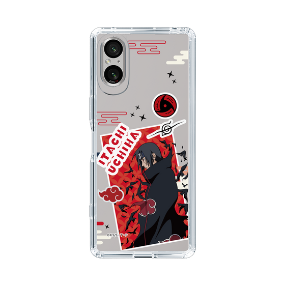 スリムプロテクションケース［ NARUTO -ナルト- 疾風伝 - ステッカー - うちはイタチ ］