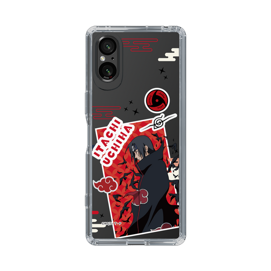 スリムプロテクションケース［ NARUTO -ナルト- 疾風伝 - ステッカー - うちはイタチ ］