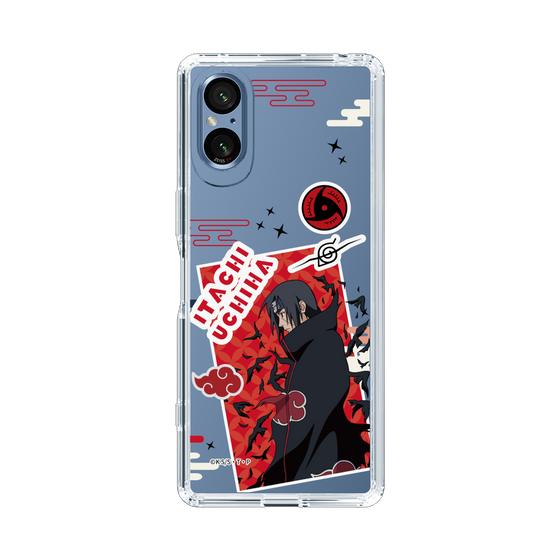 スリムプロテクションケース［ NARUTO -ナルト- 疾風伝 - ステッカー - うちはイタチ ］