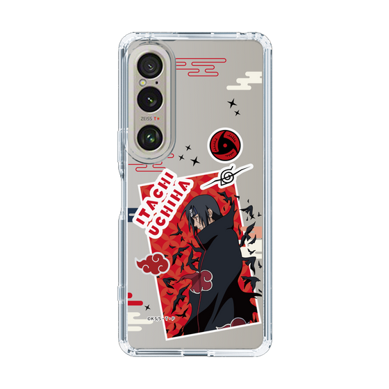 スリムプロテクションケース［ NARUTO -ナルト- 疾風伝 - ステッカー - うちはイタチ ］