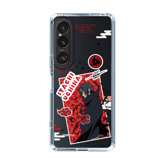 スリムプロテクションケース［ NARUTO -ナルト- 疾風伝 - ステッカー - うちはイタチ ］