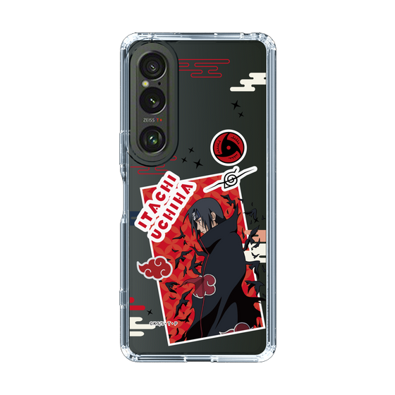 スリムプロテクションケース［ NARUTO -ナルト- 疾風伝 - ステッカー - うちはイタチ ］