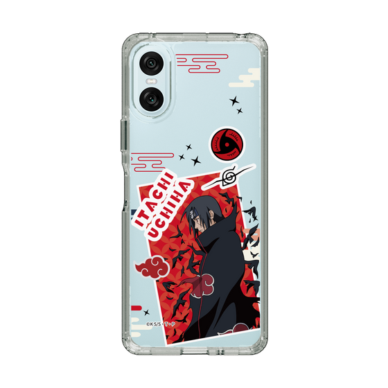 スリムプロテクションケース［ NARUTO -ナルト- 疾風伝 - ステッカー - うちはイタチ ］