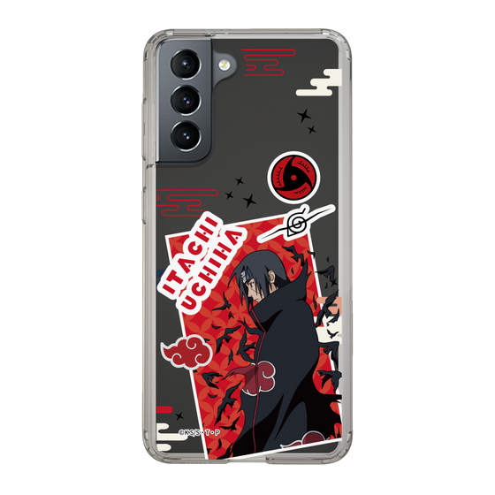 スリムプロテクションケース［ NARUTO -ナルト- 疾風伝 - ステッカー - うちはイタチ ］