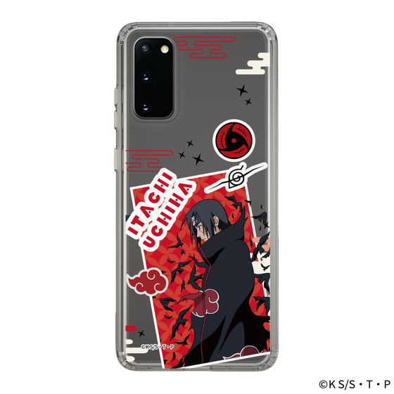 スリムプロテクションケース［ NARUTO -ナルト- 疾風伝 - ステッカー - うちはイタチ ］