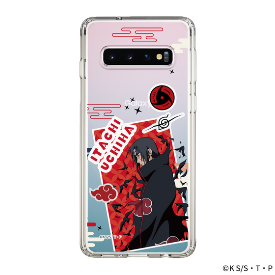 スリムプロテクションケース［ NARUTO-ナルト- 疾風伝 - ステッカー - うちはイタチ ］