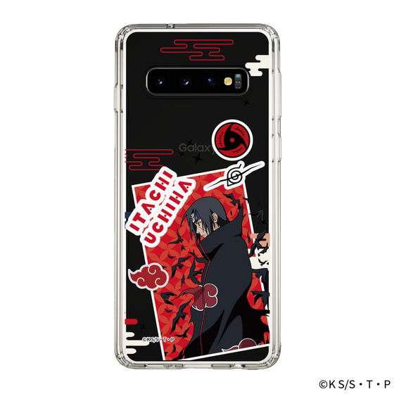 スリムプロテクションケース［ NARUTO -ナルト- 疾風伝 - ステッカー - うちはイタチ ］