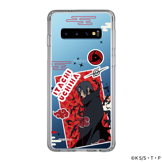 スリムプロテクションケース［ NARUTO -ナルト- 疾風伝 - ステッカー - うちはイタチ ］