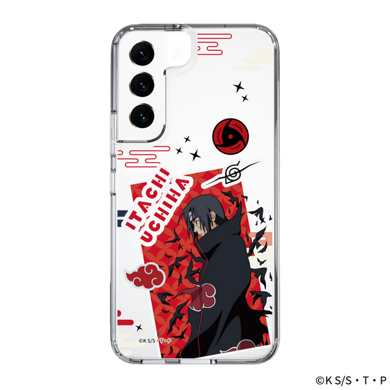 スリムプロテクションケース［ NARUTO-ナルト- 疾風伝 - ステッカー - うちはイタチ ］