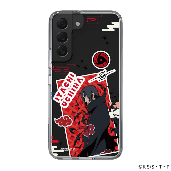 スリムプロテクションケース［ NARUTO -ナルト- 疾風伝 - ステッカー - うちはイタチ ］