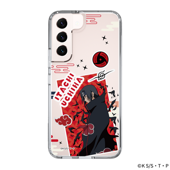 スリムプロテクションケース［ NARUTO -ナルト- 疾風伝 - ステッカー - うちはイタチ ］