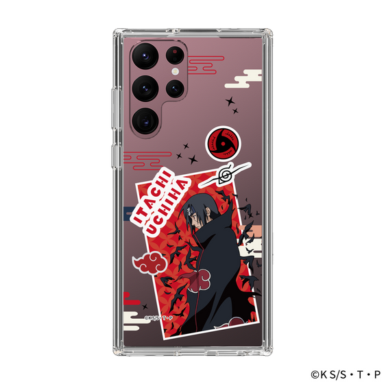 スリムプロテクションケース［ NARUTO-ナルト- 疾風伝 - ステッカー - うちはイタチ ］