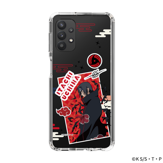 スリムプロテクションケース［ NARUTO -ナルト- 疾風伝 - ステッカー - うちはイタチ ］