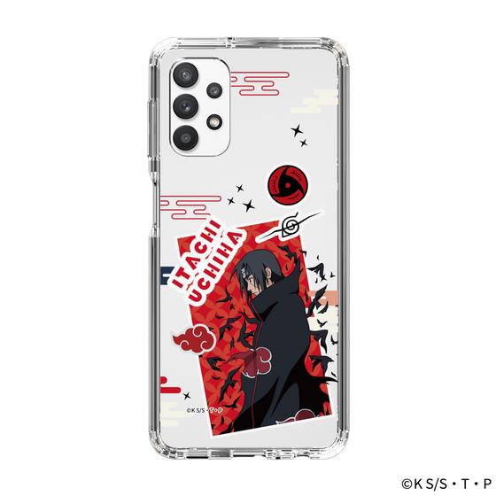 スリムプロテクションケース［ NARUTO -ナルト- 疾風伝 - ステッカー - うちはイタチ ］