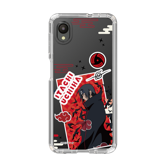 スリムプロテクションケース［ NARUTO -ナルト- 疾風伝 - ステッカー - うちはイタチ ］