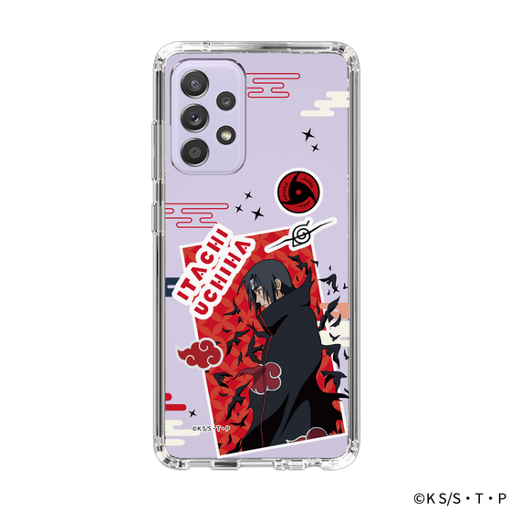 スリムプロテクションケース［ NARUTO -ナルト- 疾風伝 - ステッカー - うちはイタチ ］