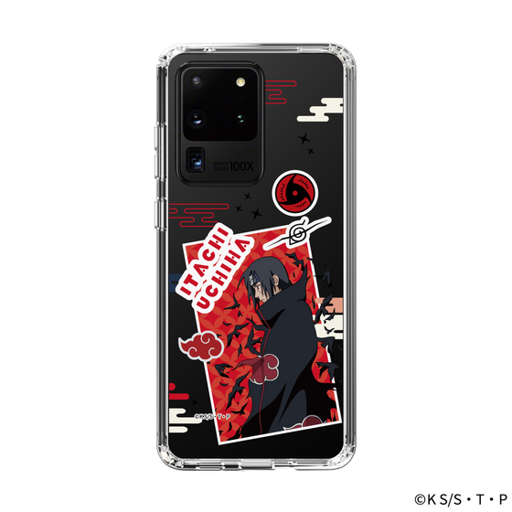 スリムプロテクションケース［ NARUTO-ナルト- 疾風伝 - ステッカー - うちはイタチ ］