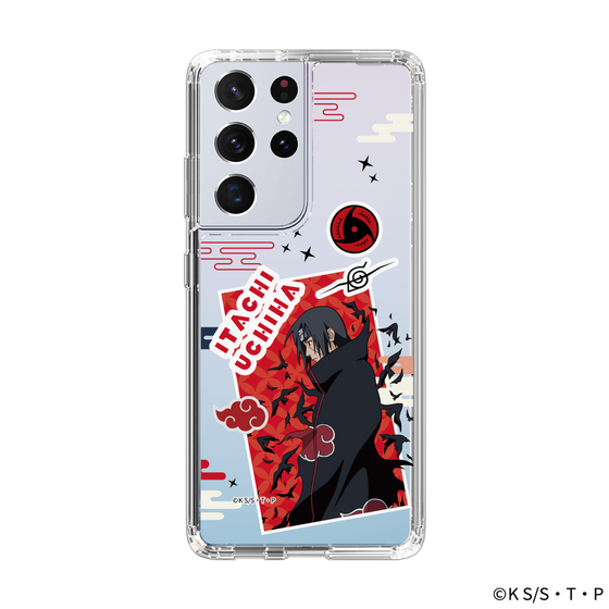 スリムプロテクションケース［ NARUTO-ナルト- 疾風伝 - ステッカー - うちはイタチ ］