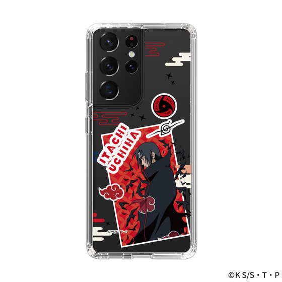 スリムプロテクションケース［ NARUTO -ナルト- 疾風伝 - ステッカー - うちはイタチ ］