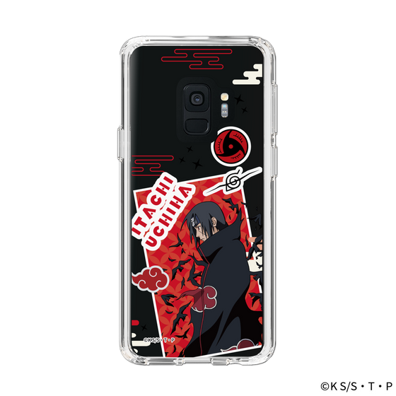 スリムプロテクションケース［ NARUTO -ナルト- 疾風伝 - ステッカー - うちはイタチ ］