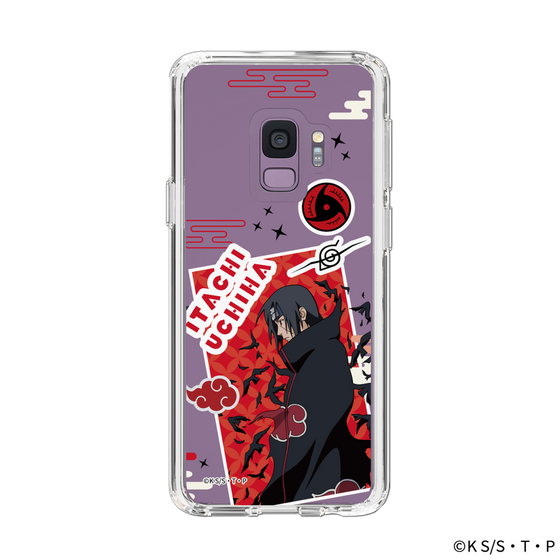 スリムプロテクションケース［ NARUTO -ナルト- 疾風伝 - ステッカー - うちはイタチ ］