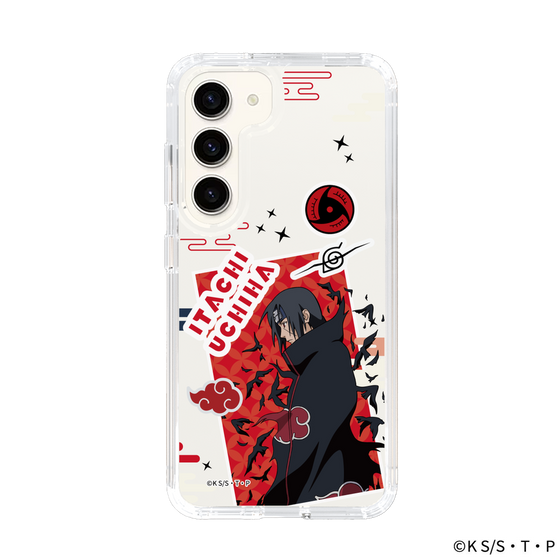 スリムプロテクションケース［ NARUTO-ナルト- 疾風伝 - ステッカー - うちはイタチ ］