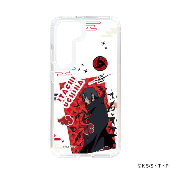 スリムプロテクションケース［ NARUTO -ナルト- 疾風伝 - ステッカー - うちはイタチ ］