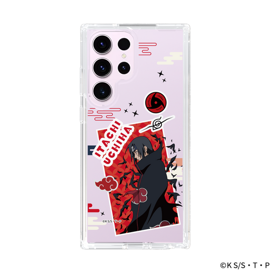 スリムプロテクションケース［ NARUTO -ナルト- 疾風伝 - ステッカー - うちはイタチ ］