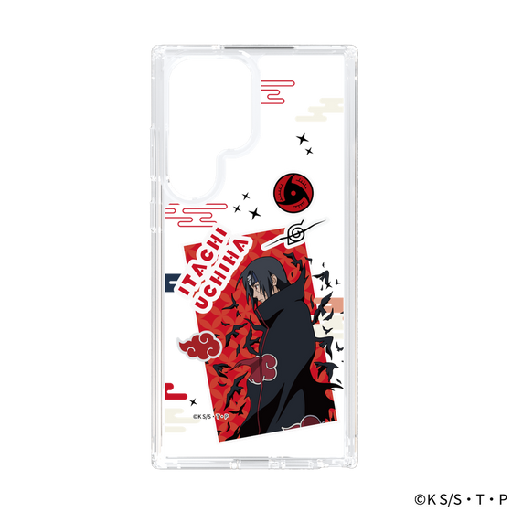 スリムプロテクションケース［ NARUTO -ナルト- 疾風伝 - ステッカー - うちはイタチ ］