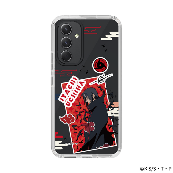 スリムプロテクションケース［ NARUTO -ナルト- 疾風伝 - ステッカー - うちはイタチ ］