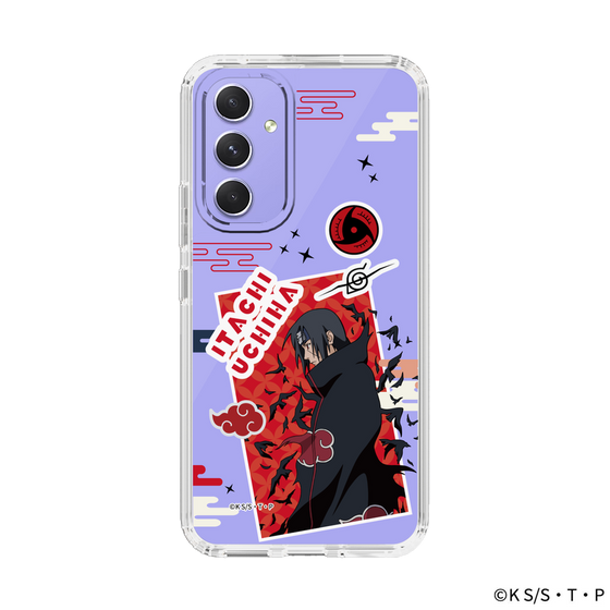 スリムプロテクションケース［ NARUTO -ナルト- 疾風伝 - ステッカー - うちはイタチ ］