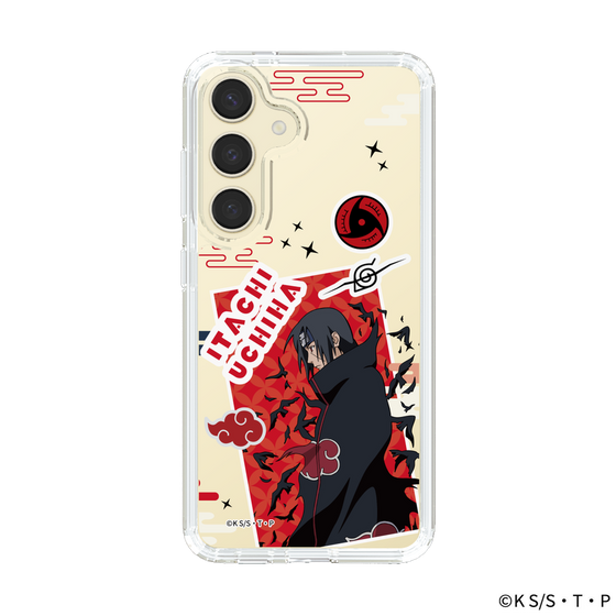 スリムプロテクションケース［ NARUTO-ナルト- 疾風伝 - ステッカー - うちはイタチ ］