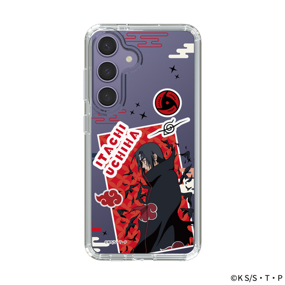 スリムプロテクションケース［ NARUTO -ナルト- 疾風伝 - ステッカー - うちはイタチ ］