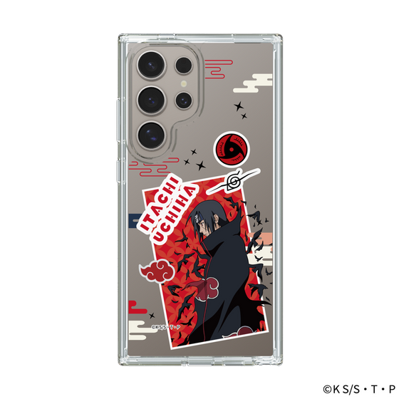 スリムプロテクションケース［ NARUTO-ナルト- 疾風伝 - ステッカー - うちはイタチ ］