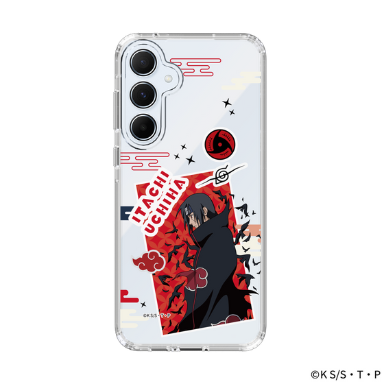 スリムプロテクションケース［ NARUTO-ナルト- 疾風伝 - ステッカー - うちはイタチ ］