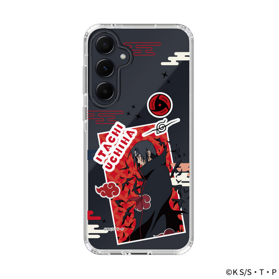 スリムプロテクションケース［ NARUTO -ナルト- 疾風伝 - ステッカー - うちはイタチ ］